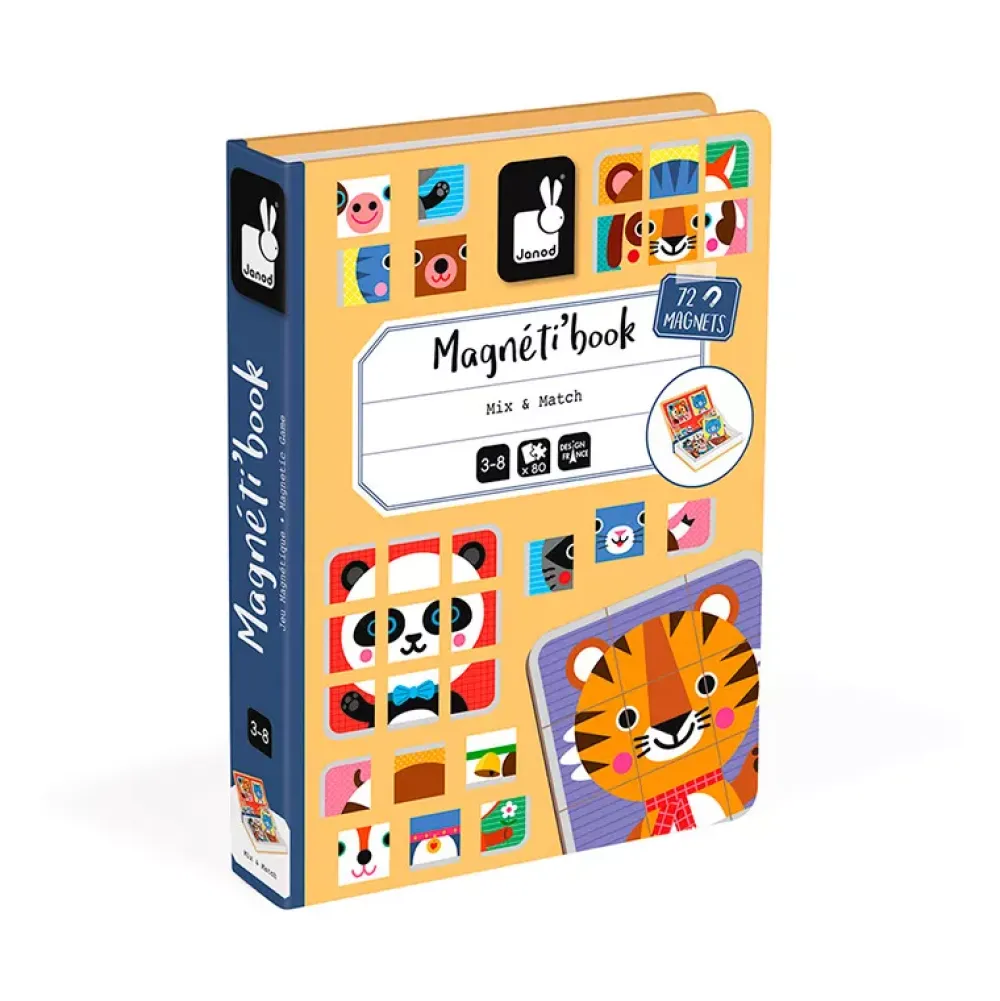 Janod Magnetibook Mix & Match Cheap