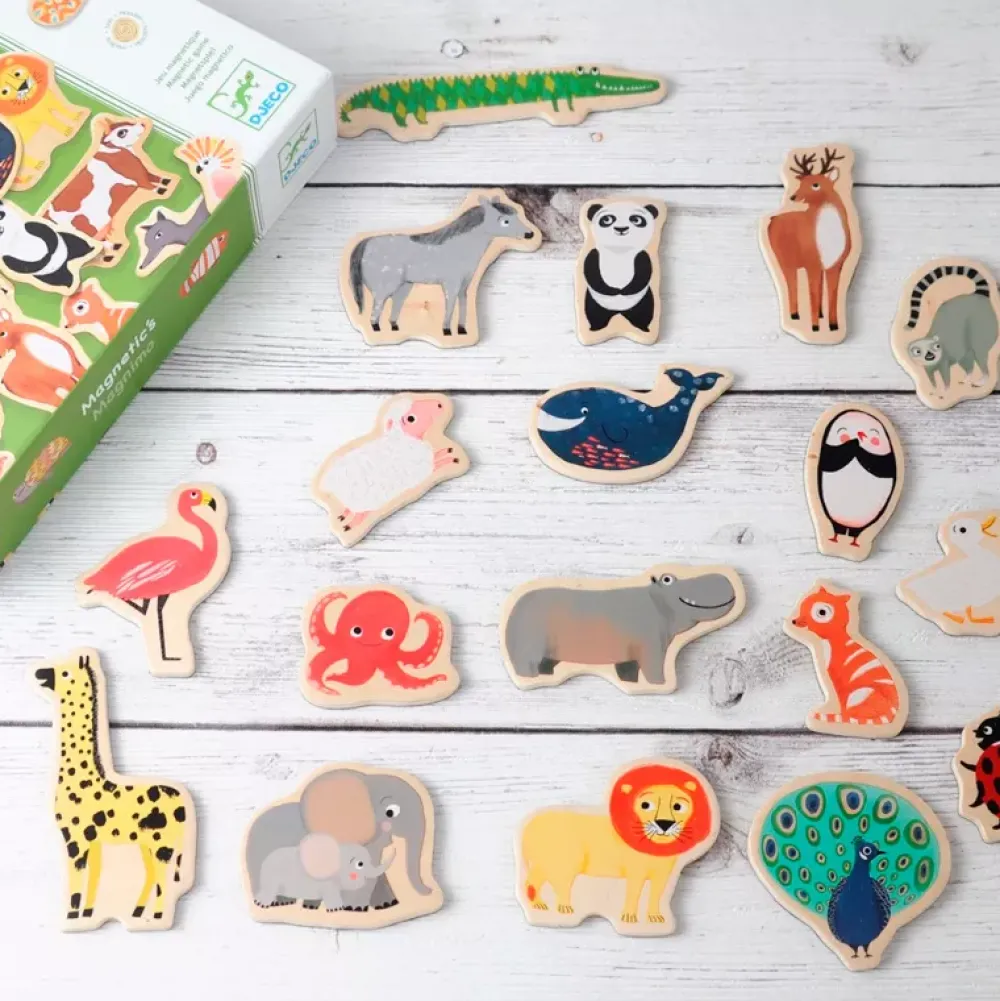 Djeco Magnetics Magnimo: Imanes De Animales Online