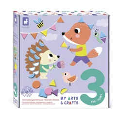 Janod Manualidades 3 Anos: Pegatinas Geometricas Clearance