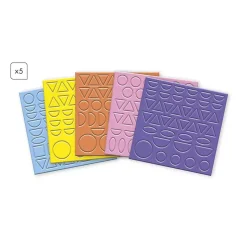 Janod Manualidades 3 Anos: Pegatinas Geometricas Clearance