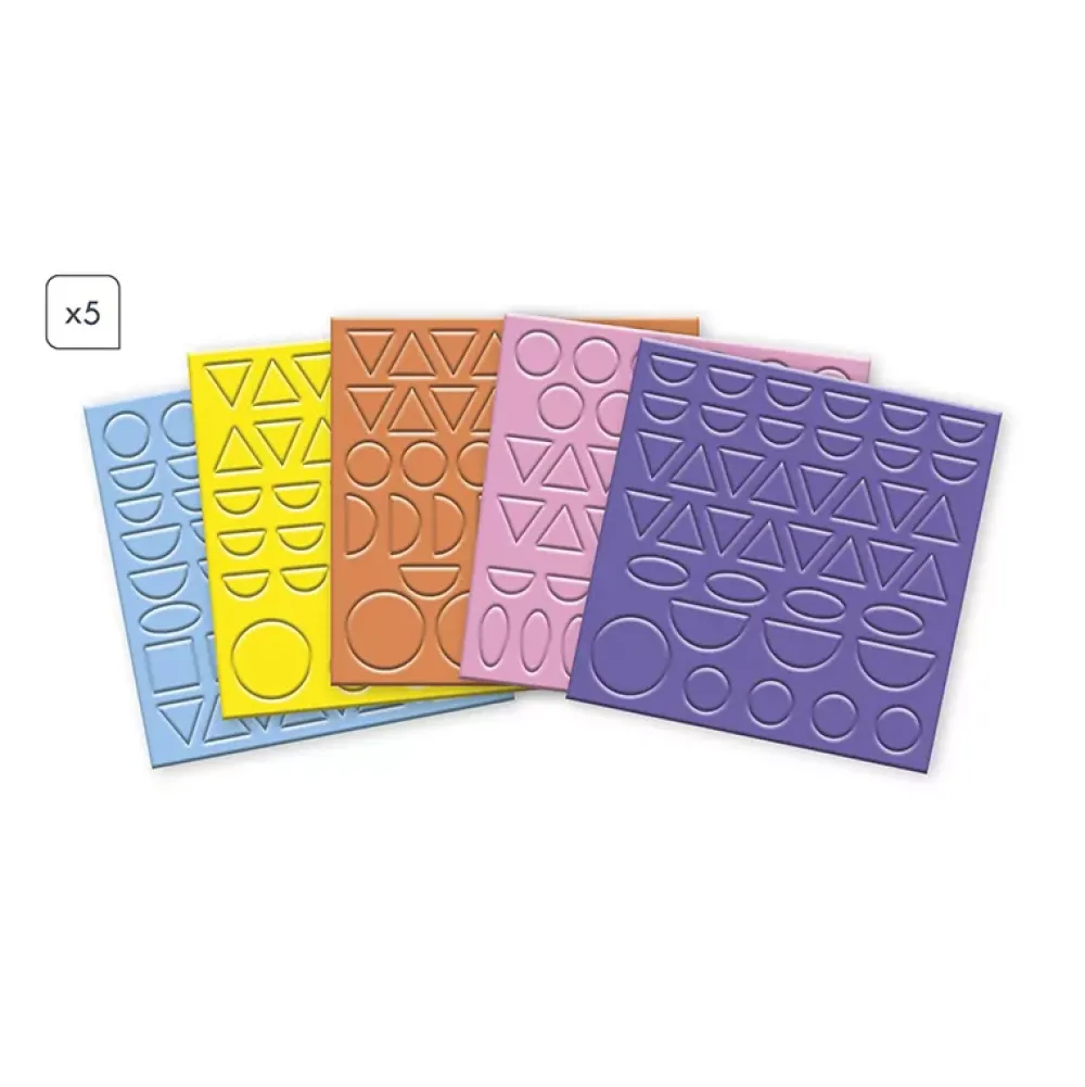 Janod Manualidades 3 Anos: Pegatinas Geometricas Clearance