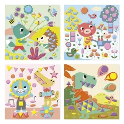 Janod Manualidades 3 Anos: Pegatinas Geometricas Clearance