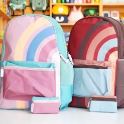 Tutete Mochila Grande Brown Rainbow Cheap