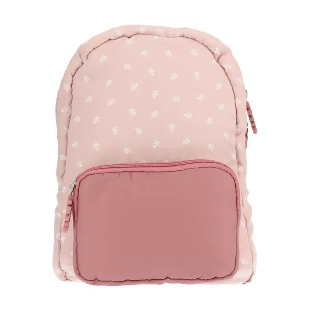 Tutete Mochila Infantil Acolchada Leaves Pink Cheap