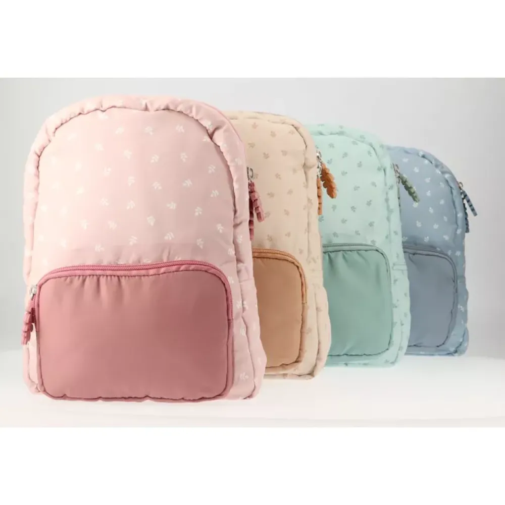 Tutete Mochila Infantil Acolchada Leaves Pink Cheap