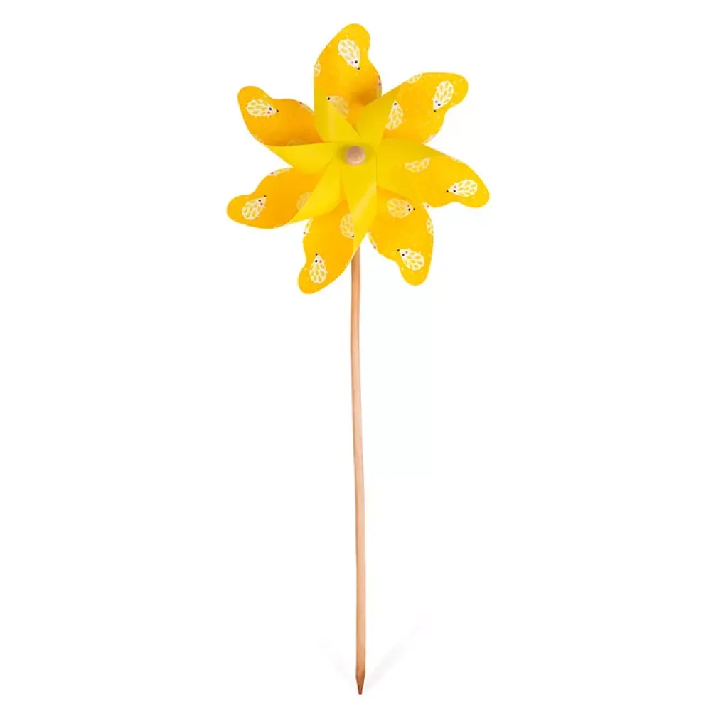 Janod Molino De Viento Happy Garden Amarillo New