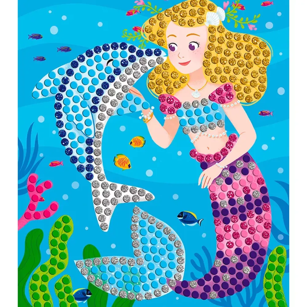 Janod Mosaicos Delfines Y Sirenas Clearance