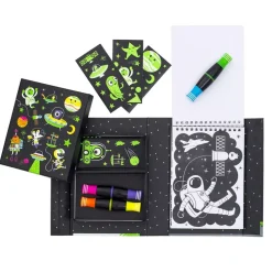 Tiger Tribe Neon Colouring Set: Espacio Outlet