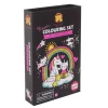 Tiger Tribe Neon Colouring Set: Unicornios Y Amigos Flash Sale