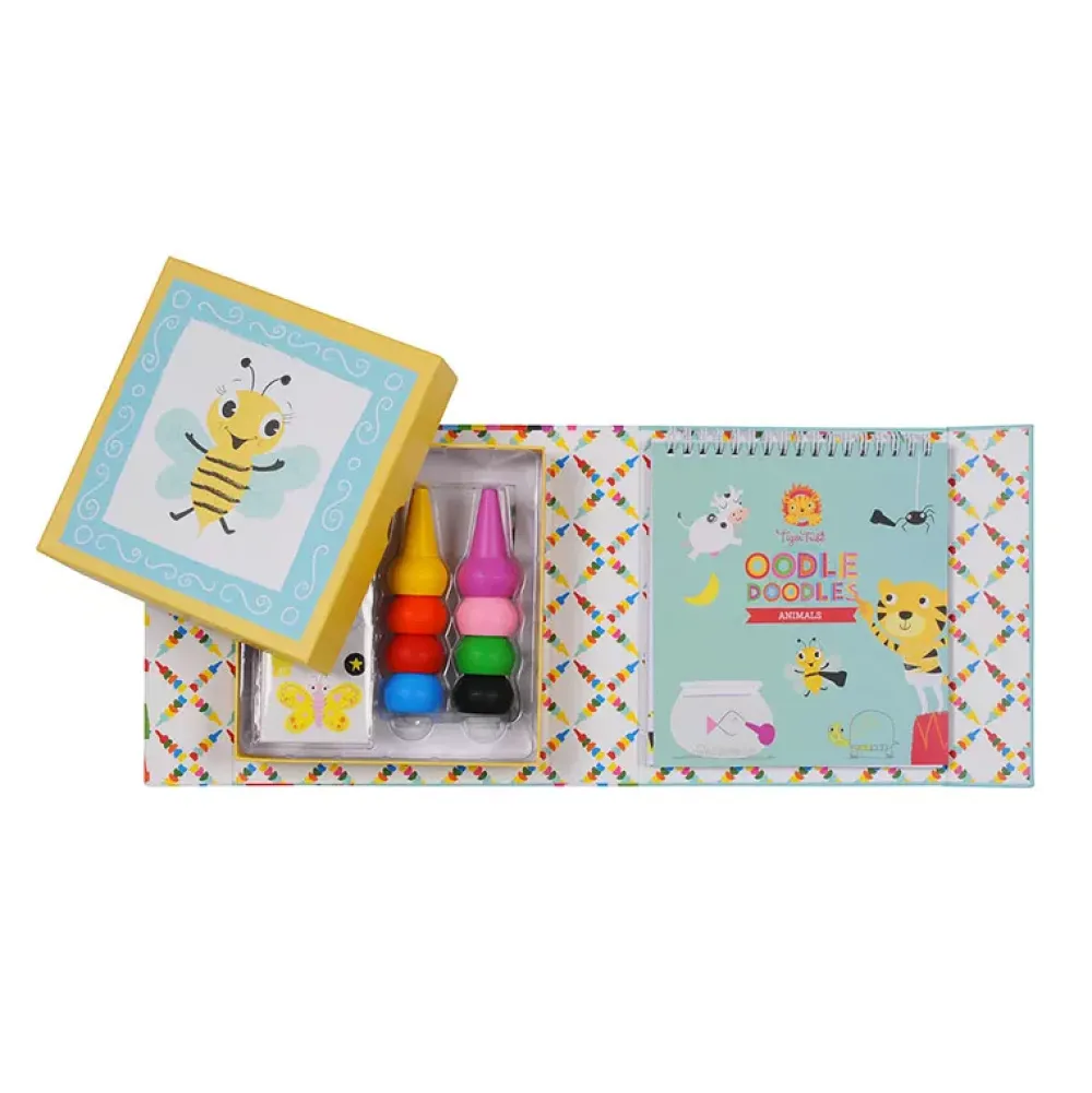 Tiger Tribe Oodle Doodle Crayon Set: Animales Best
