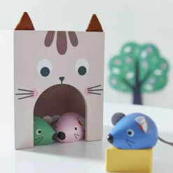 Janod Orientarse En El Espacio: Gato Y Ratoncitos Best