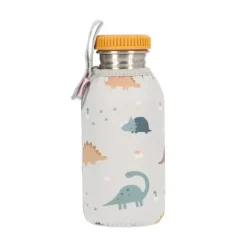 Tutete Pack Botella Acero Dinos World 500 Ml Con Tapon Boquilla Online