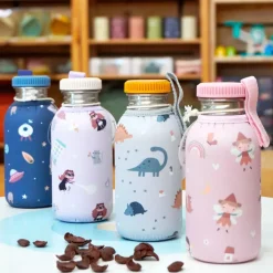 Tutete Pack Botella Acero Dinos World 500 Ml Con Tapon Boquilla Online