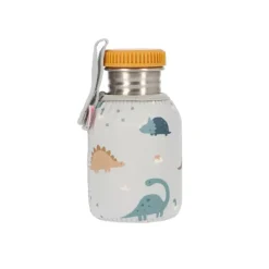 Tutete Pack Botella Acero Dinos World 350 Ml Con Tapon Boquilla Best