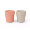 Done by Deer Pack De 2 Vasos Croco Arena Coral Best Sale