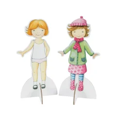 Tiger Tribe Paper Dolls Kit: Munecas Recortables Vintage Online