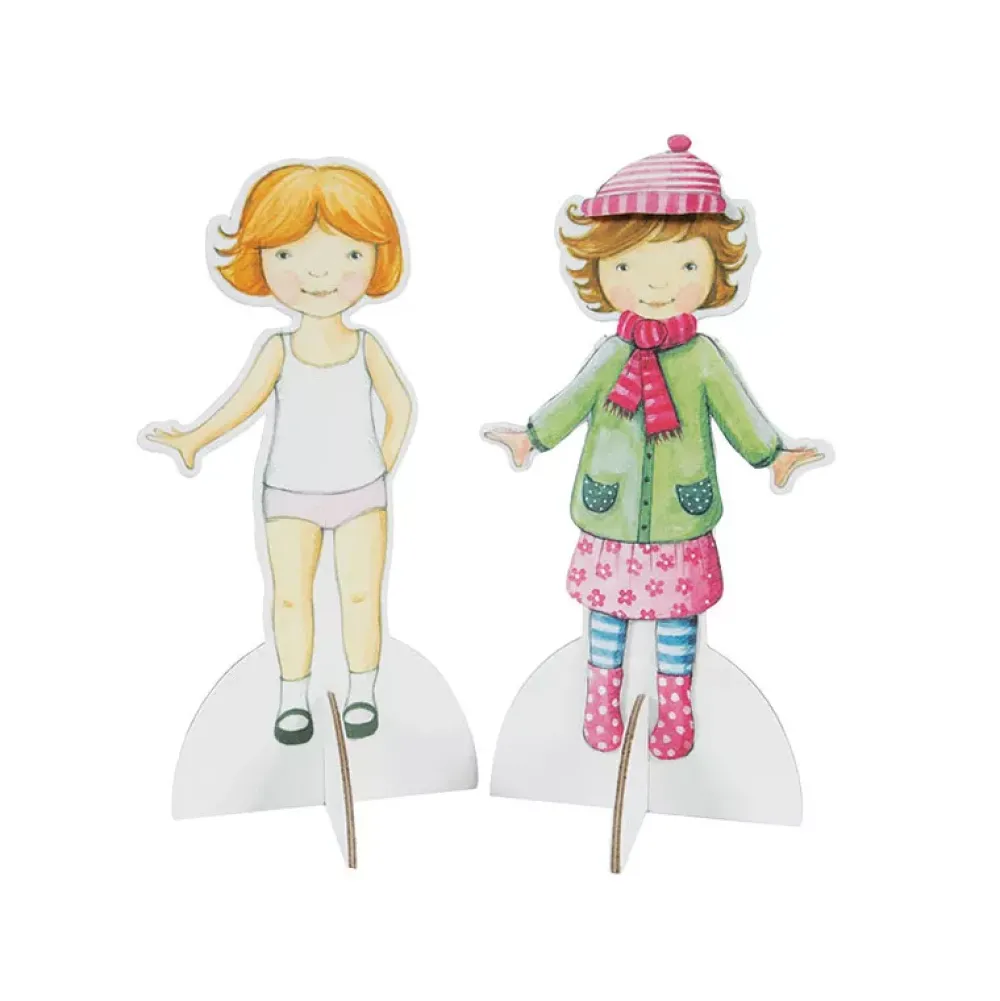 Tiger Tribe Paper Dolls Kit: Munecas Recortables Vintage Online