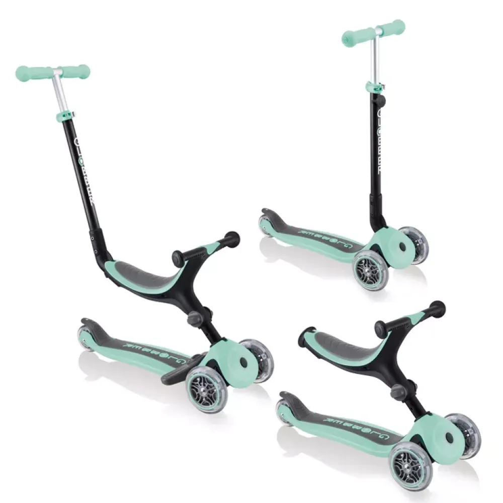 Globber Patinete Evolutivo Go Up Plegable Plus Verde Pastel Discount