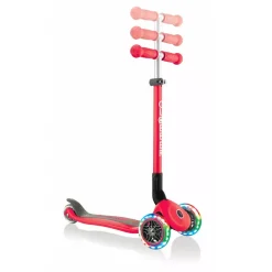 Globber Patinete Primo Rojo Plegable Y Con Luces New