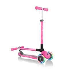 Globber Patinete Primo Rosa Plegable Y Con Luces Flash Sale