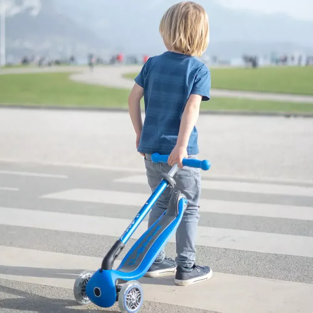 Globber Patinete Primo Rosa Plegable Y Con Luces Flash Sale
