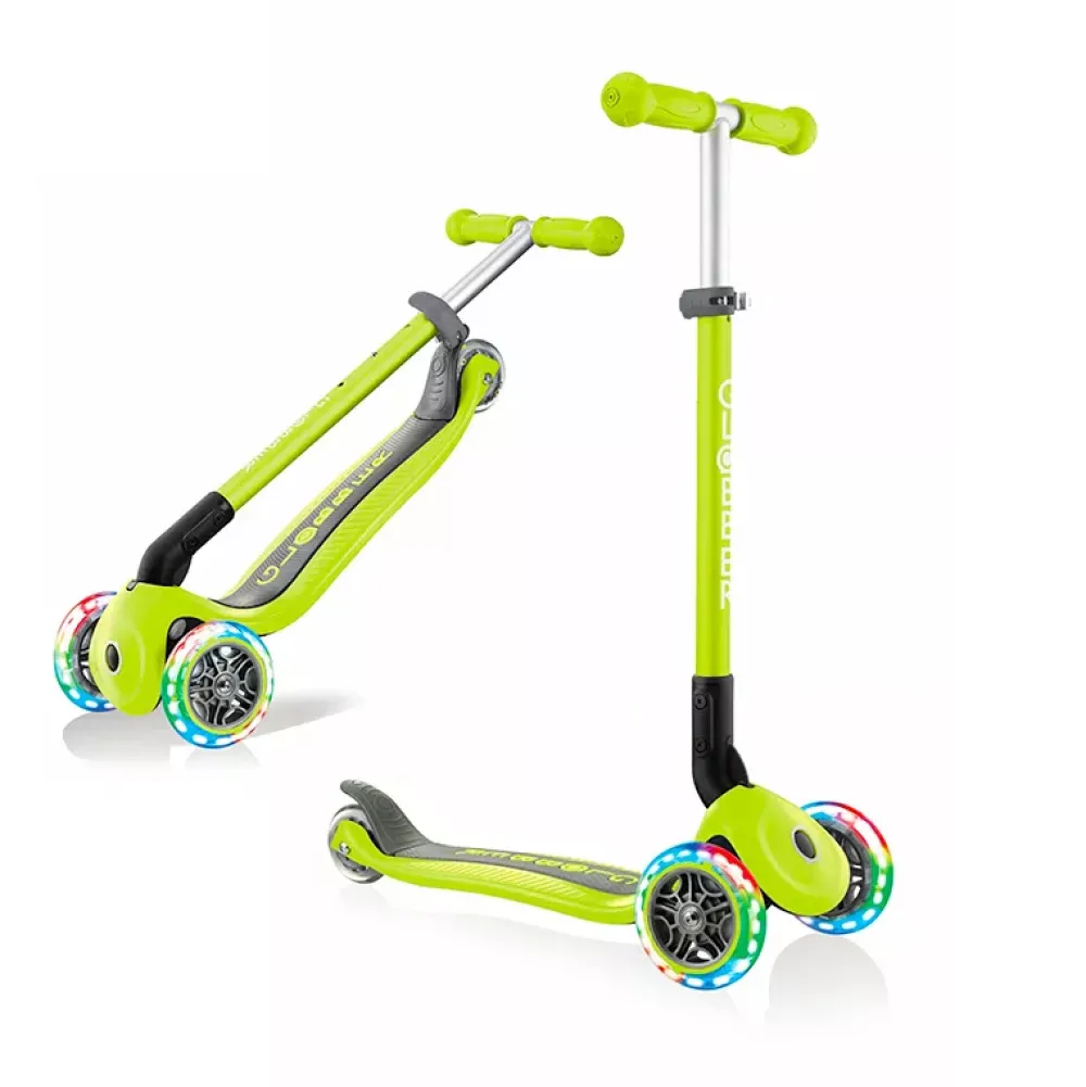 Globber Patinete Primo Verde Plegable Y Con Luces Online