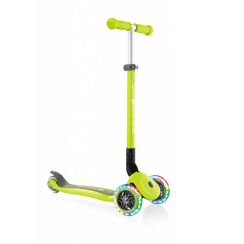 Globber Patinete Primo Verde Plegable Y Con Luces Online