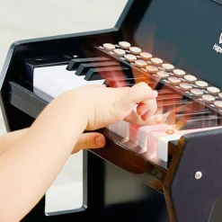 Hape Piano De Aprendizaje Con Luces Negro Flash Sale
