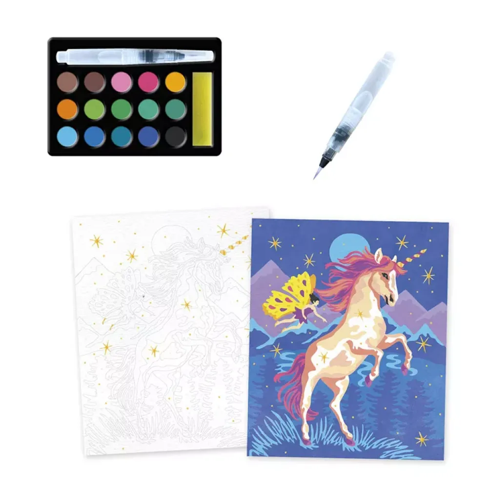 Janod Pintura Por Numeros Unicornios Outlet