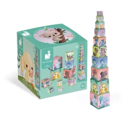 Janod Piramide Cuadrada: Animales Adorables Online