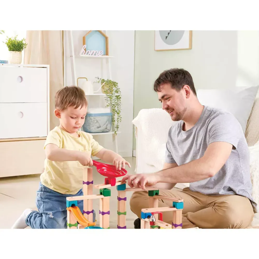 Hape Pista De Canicas Trucos Y Giros Clearance