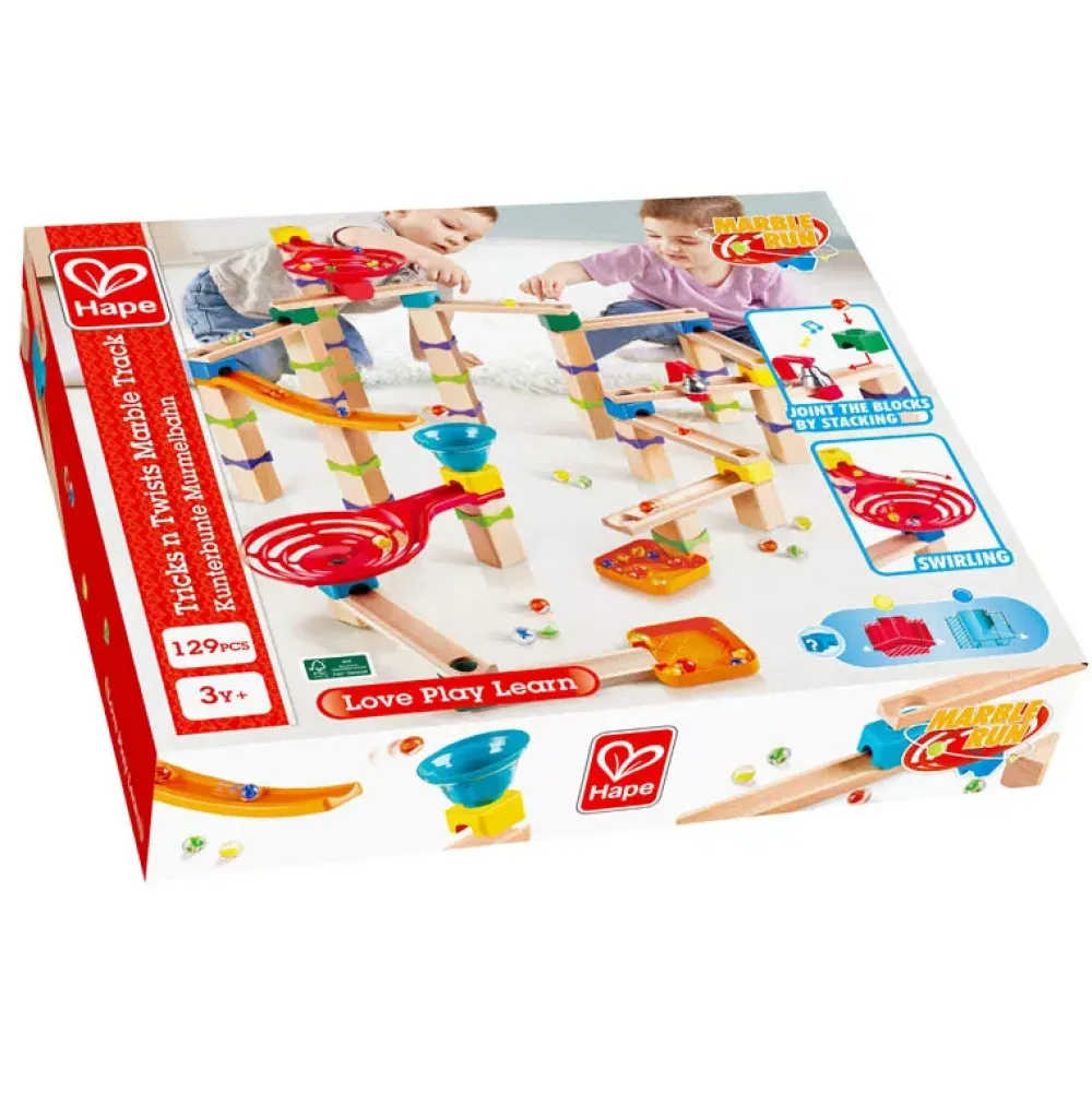 Hape Pista De Canicas Trucos Y Giros Clearance