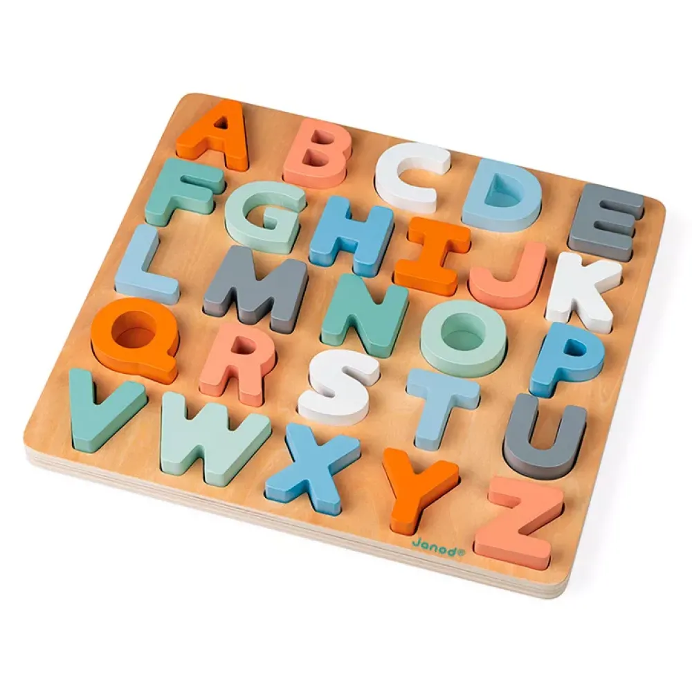 Janod Puzzle Abecedario Sweet Cocoon New