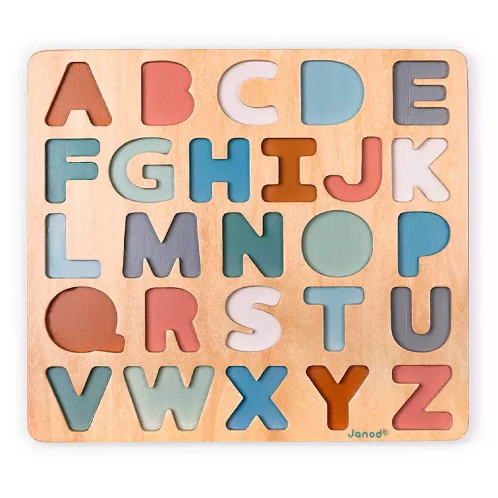 Janod Puzzle Abecedario Sweet Cocoon New