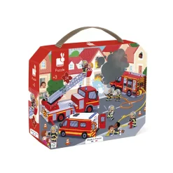 Janod Puzzle Bomberos: 24 Piezas Outlet