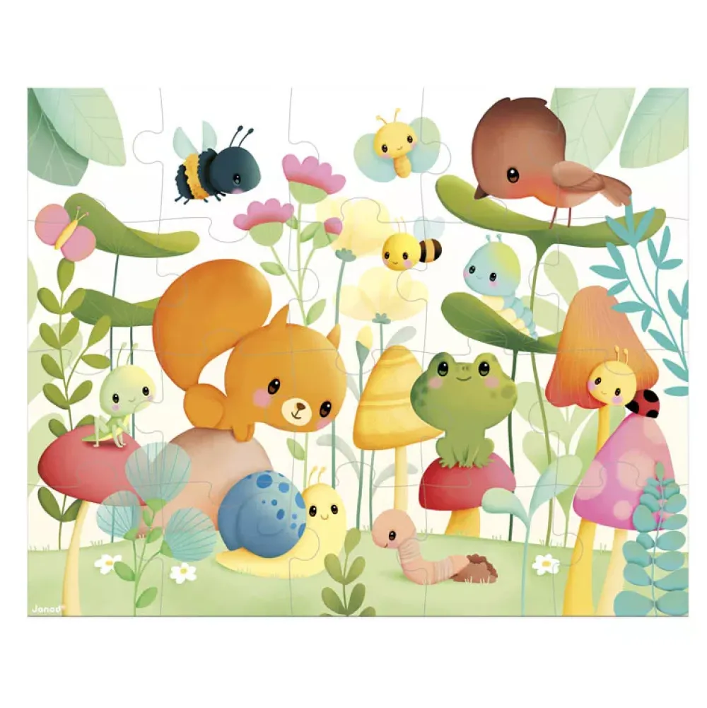 Janod Puzzle Companeros Del Jardin: 20 Piezas Flash Sale