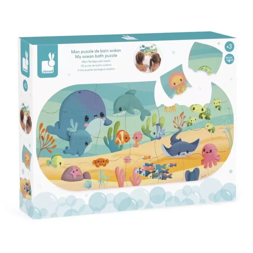 Janod Puzzle De Bano Oceano Sale