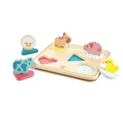 Hape Puzzle De Sonidos Animales Flash Sale