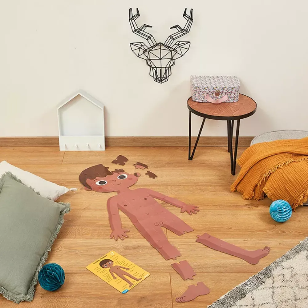 Janod Puzzle Educativo Cuerpo Humano Fashion