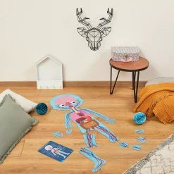 Janod Puzzle Educativo Cuerpo Humano Fashion
