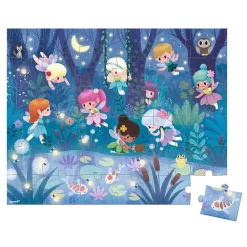Janod Puzzle Hadas Y Nenufares: 36 Piezas Hot