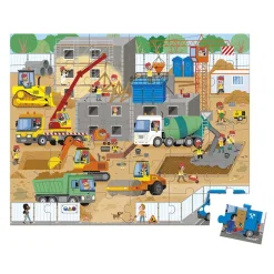 Janod Puzzle Las Obras De Construccion: 36 Piezas Sale