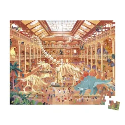 Janod Puzzle Museo De Historia Natural: 100 Piezas New