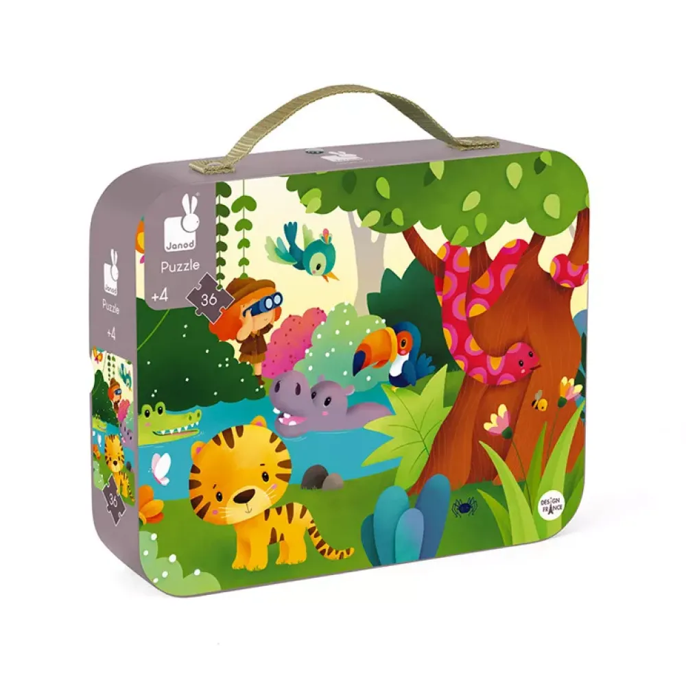 Janod Puzzle Panoramico Selva: 36 Piezas Flash Sale