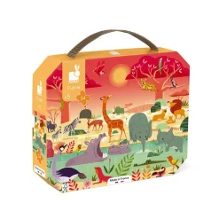 Janod Puzzle Reserva De Animales: 54 Piezas Discount