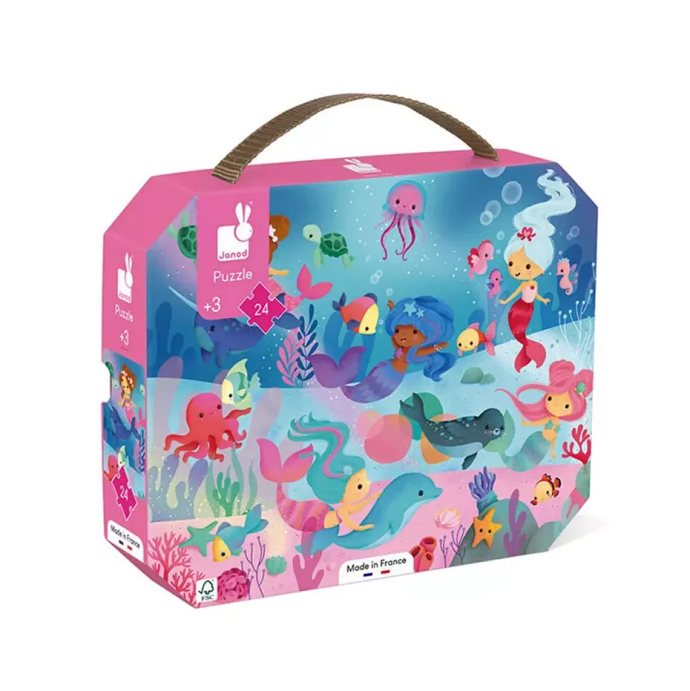 Janod Puzzle Sirenas: 24 Piezas Flash Sale