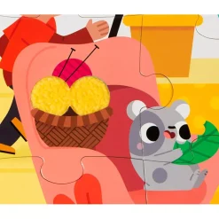 Janod Puzzle Tactil Gigante Animales Domesticos: 20 Piezas Online