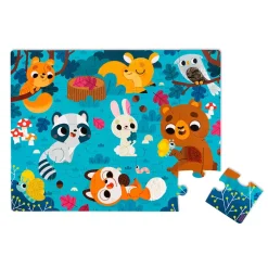 Janod Puzzle Tactil Gigante Animales Del Bosque: 20 Piezas Sale