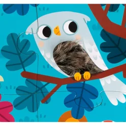 Janod Puzzle Tactil Gigante Animales Del Bosque: 20 Piezas Sale