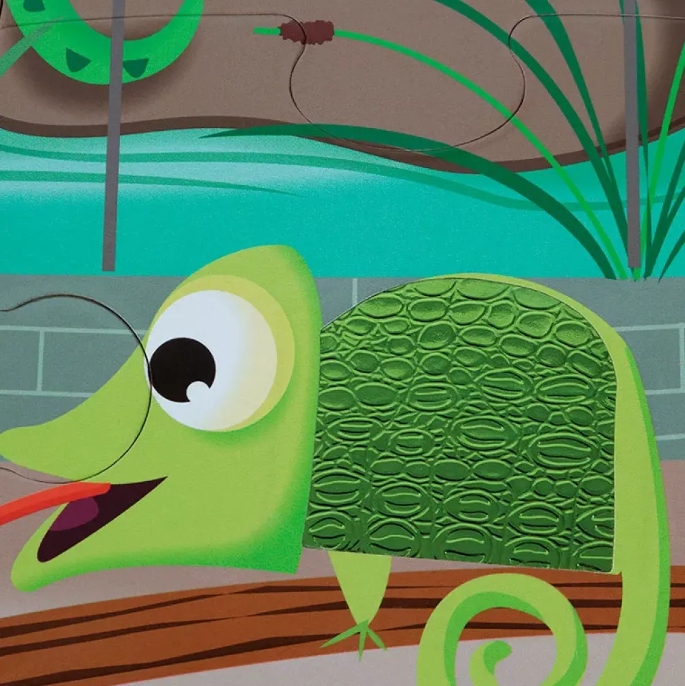 Janod Puzzle Tactil Gigante En El Zoo: 20 Piezas Best Sale